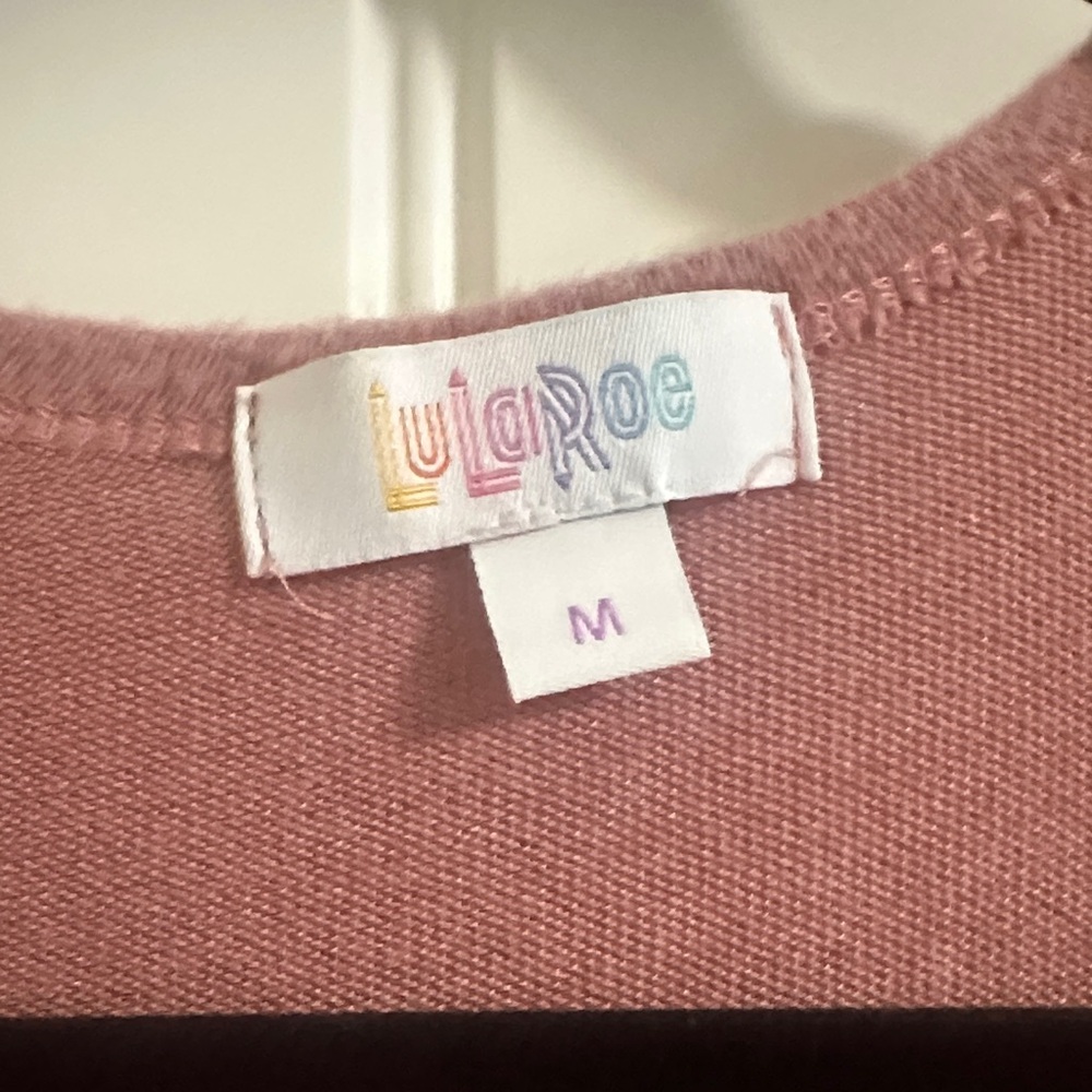 LuLaRoe Sarah Dusty Rose  - M